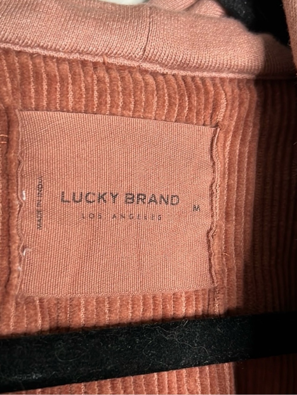 Lucky Brand NWT Corduroy Hoodie Jacket - Size M - Picture 6 of 9